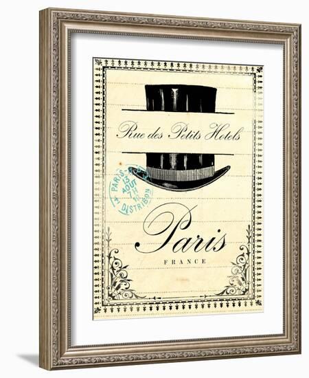 French Document 1-Z Studio-Framed Art Print