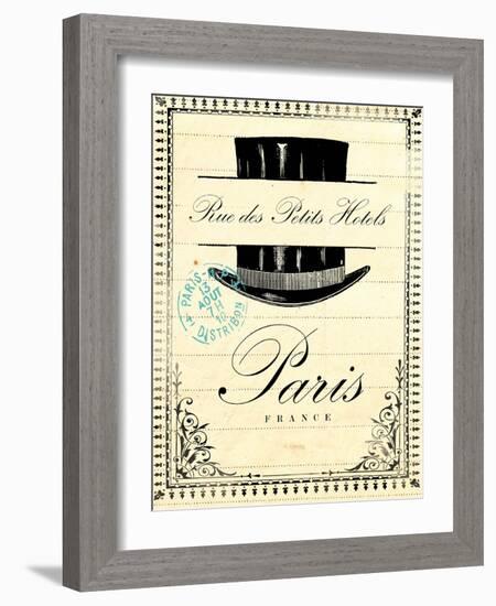 French Document 1-Z Studio-Framed Art Print