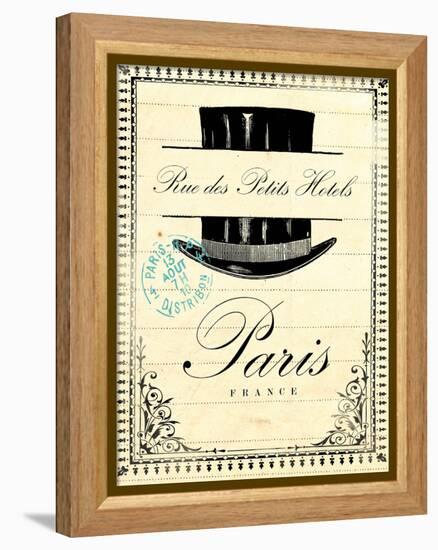French Document 1-Z Studio-Framed Stretched Canvas