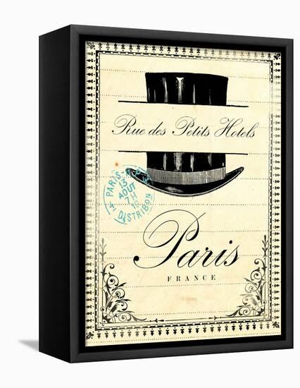 French Document 1-Z Studio-Framed Stretched Canvas