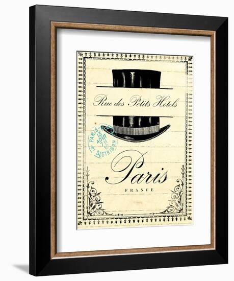 French Document 1-Z Studio-Framed Art Print