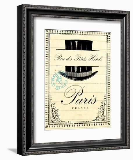 French Document 1-Z Studio-Framed Art Print