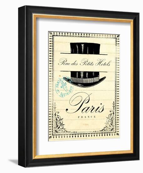 French Document 1-Z Studio-Framed Art Print