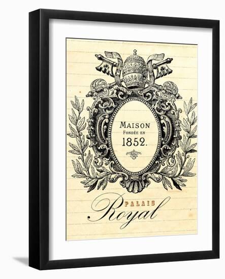 French Document 2-Z Studio-Framed Art Print