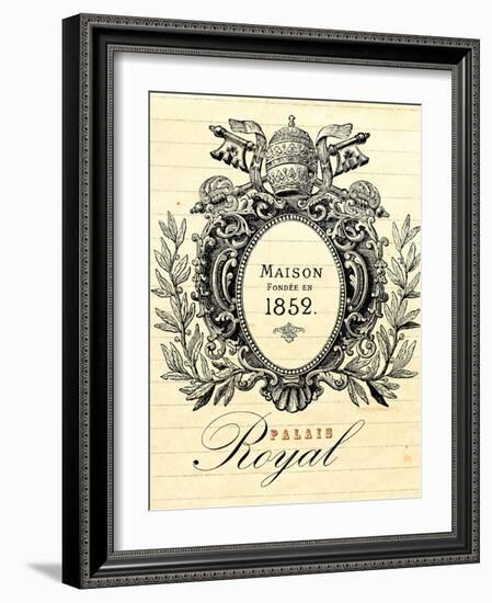 French Document 2-Z Studio-Framed Art Print