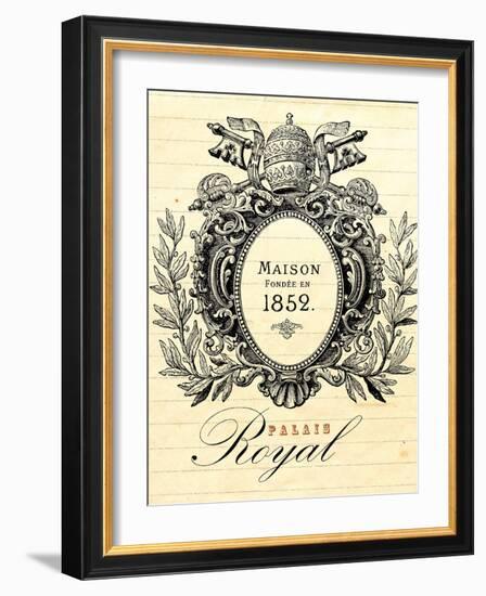 French Document 2-Z Studio-Framed Art Print