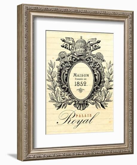 French Document 2-Z Studio-Framed Art Print