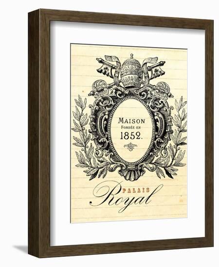 French Document 2-Z Studio-Framed Art Print