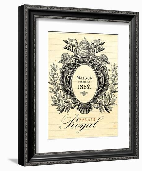 French Document 2-Z Studio-Framed Art Print