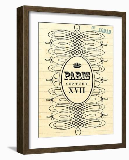 French Document 3-Z Studio-Framed Art Print