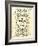 French Document 3-Z Studio-Framed Art Print