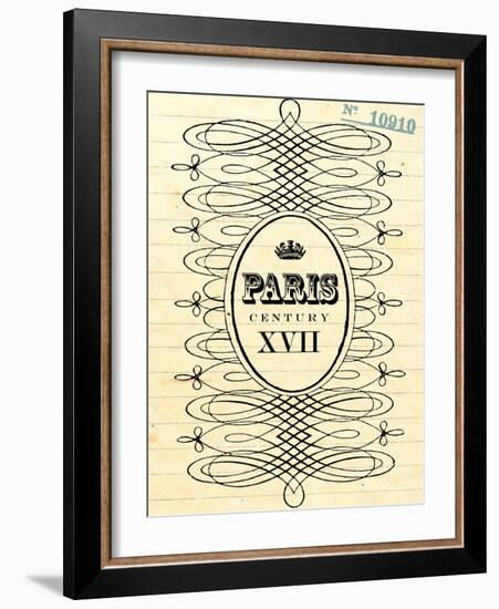 French Document 3-Z Studio-Framed Art Print