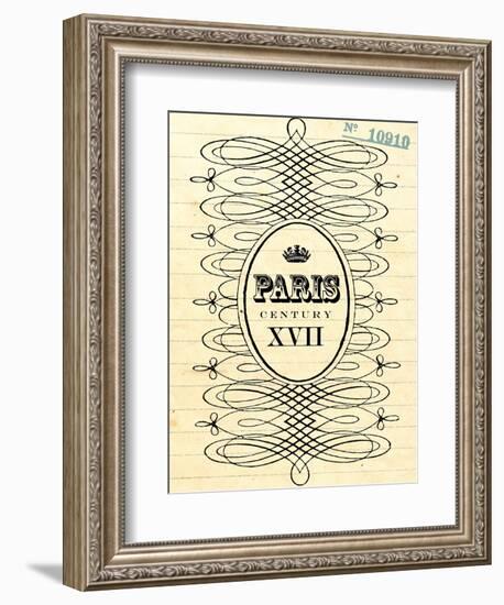 French Document 3-Z Studio-Framed Premium Giclee Print