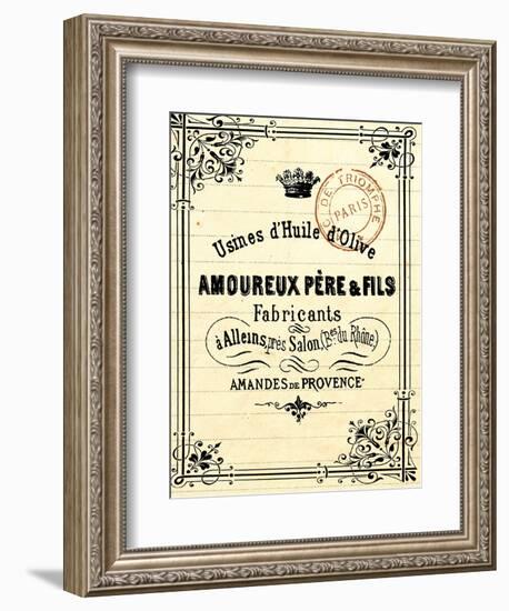 French Document 4-Z Studio-Framed Art Print