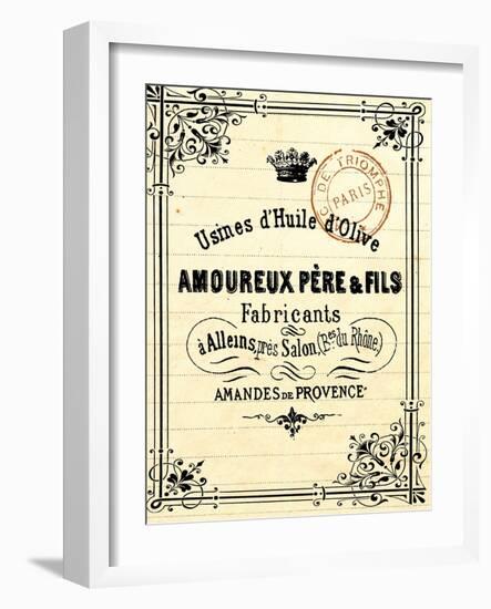 French Document 4-Z Studio-Framed Art Print