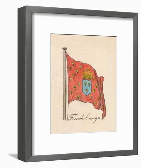 'French Ensign', 1838-Unknown-Framed Giclee Print