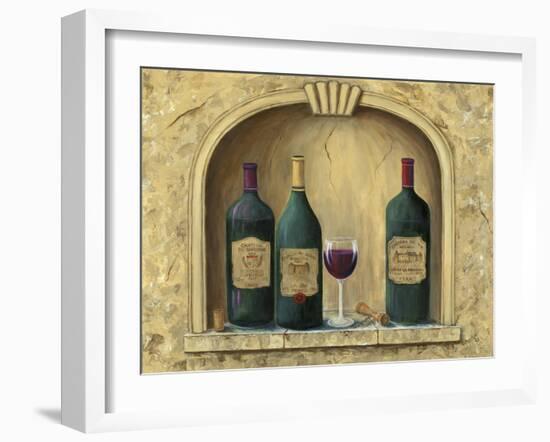 French Estate Wine Collection-Marilyn Dunlap-Framed Art Print