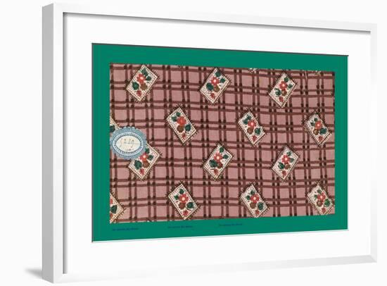 French Fabrics, 1800-50-null-Framed Giclee Print