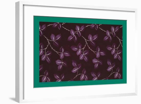 French Fabrics, 1800-50-null-Framed Giclee Print