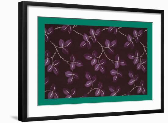 French Fabrics, 1800-50-null-Framed Giclee Print