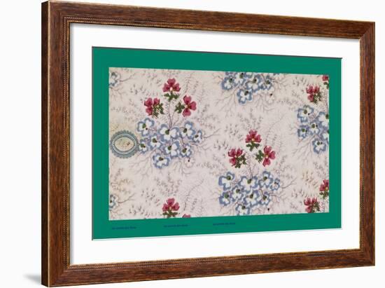 French Fabrics, 1800-50-null-Framed Giclee Print