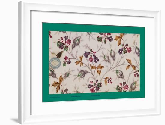 French Fabrics, 1800-50-null-Framed Giclee Print