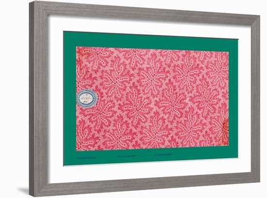 French Fabrics, 1800-50-null-Framed Giclee Print