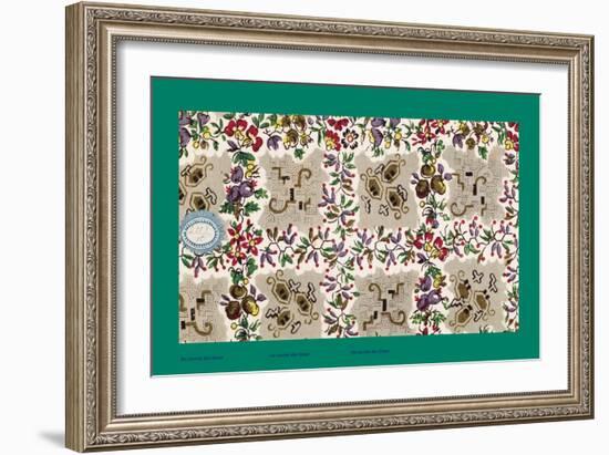 French Fabrics, 1800-50-null-Framed Giclee Print