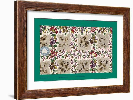 French Fabrics, 1800-50-null-Framed Giclee Print