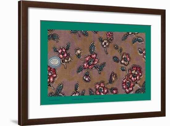 French Fabrics, 1800-50-null-Framed Giclee Print