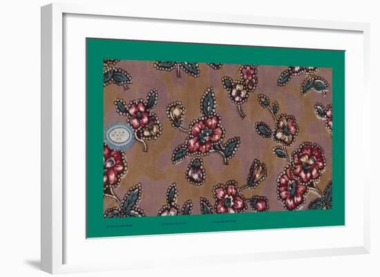 French Fabrics, 1800-50-null-Framed Giclee Print