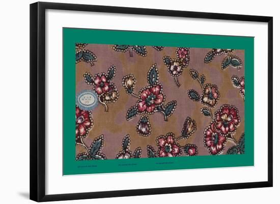 French Fabrics, 1800-50-null-Framed Giclee Print