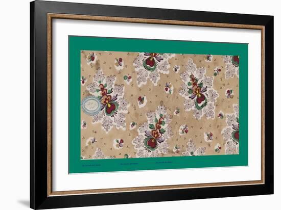 French Fabrics, 1800-50-null-Framed Giclee Print