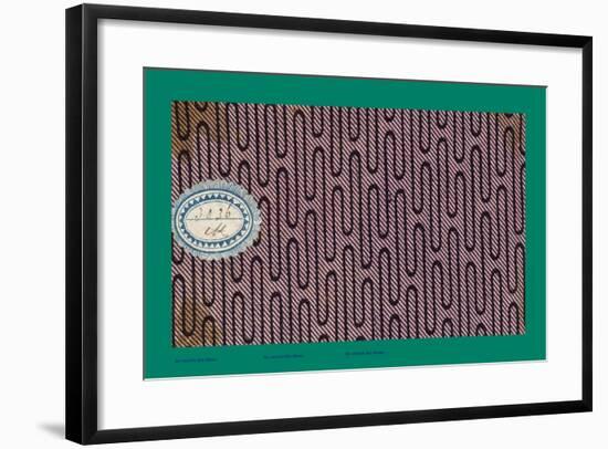 French Fabrics, 1800-50-null-Framed Giclee Print