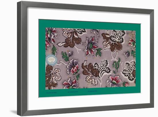 French Fabrics, 1800-50-null-Framed Giclee Print