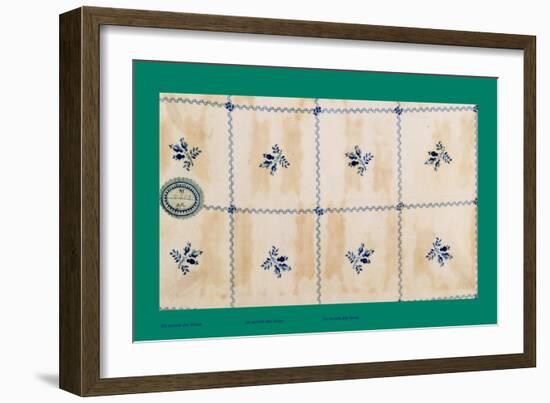 French Fabrics, 1800-50-null-Framed Giclee Print