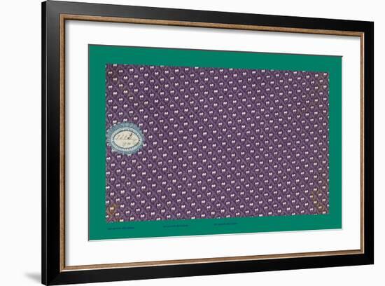 French Fabrics, 1800-50-null-Framed Giclee Print