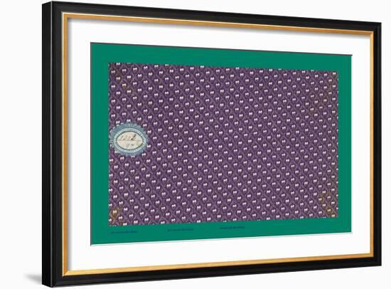 French Fabrics, 1800-50-null-Framed Giclee Print