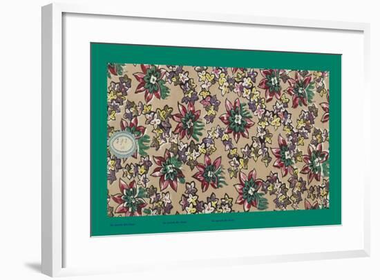 French Fabrics, 1800-50-null-Framed Giclee Print