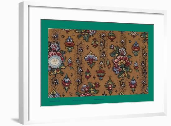 French Fabrics, 1800-50-null-Framed Giclee Print