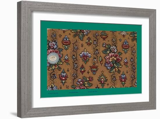 French Fabrics, 1800-50-null-Framed Giclee Print