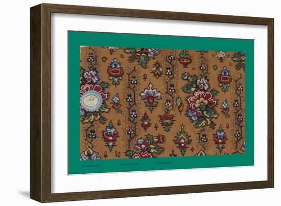 French Fabrics, 1800-50-null-Framed Giclee Print