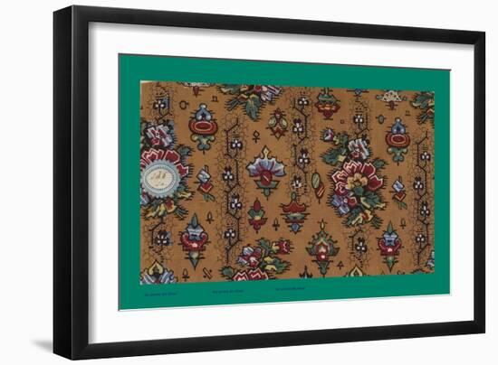 French Fabrics, 1800-50-null-Framed Giclee Print