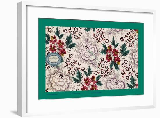 French Fabrics, 1800-50-null-Framed Giclee Print