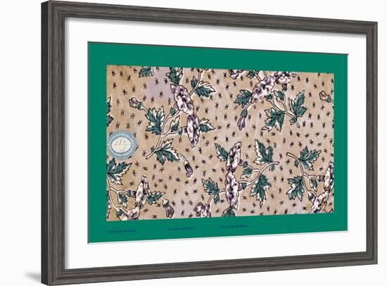 French Fabrics, 1800-50-null-Framed Giclee Print