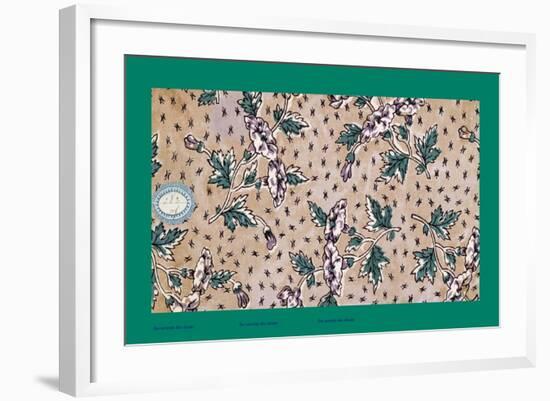 French Fabrics, 1800-50-null-Framed Giclee Print