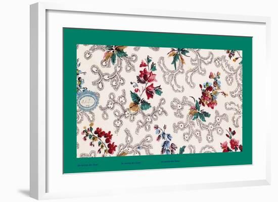 French Fabrics, 1800-50-null-Framed Giclee Print