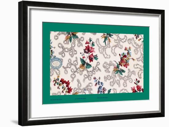 French Fabrics, 1800-50-null-Framed Giclee Print