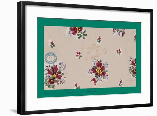 French Fabrics, 1800-50-null-Framed Giclee Print