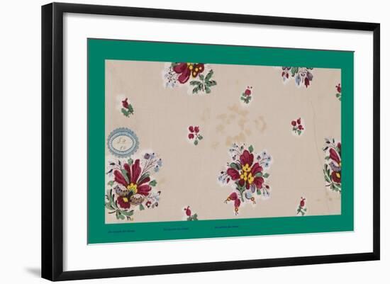 French Fabrics, 1800-50-null-Framed Giclee Print